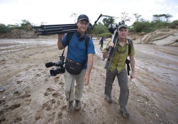 With Art Wolfe in Ethiopia